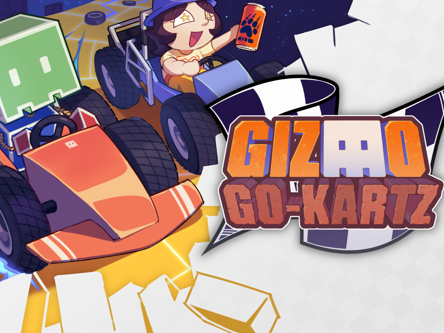 Gizmo Go Karts splash art